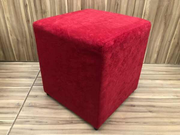 Puff Decorativo Vermelho 608 Alpoim