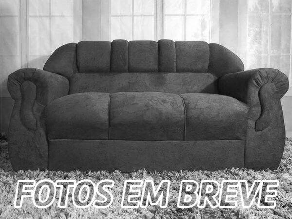 Sofá 3 Lugares Vinho 600 Corsa