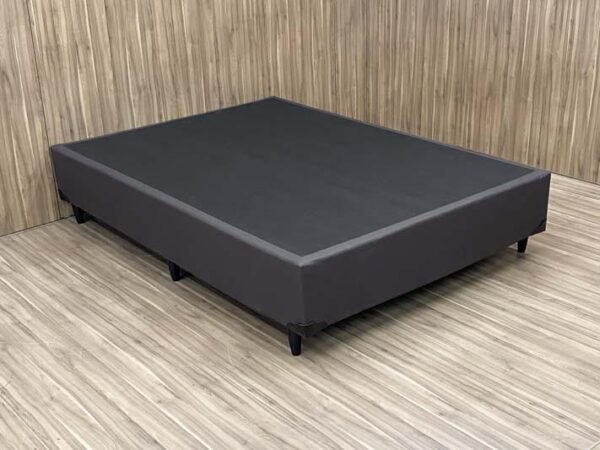 Base Cama Box Casal Corino Linhão Café 37X138X188 AN