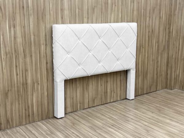 Cabeceira Cama Box Queen 158 Corino Linhão Palha Prime LS