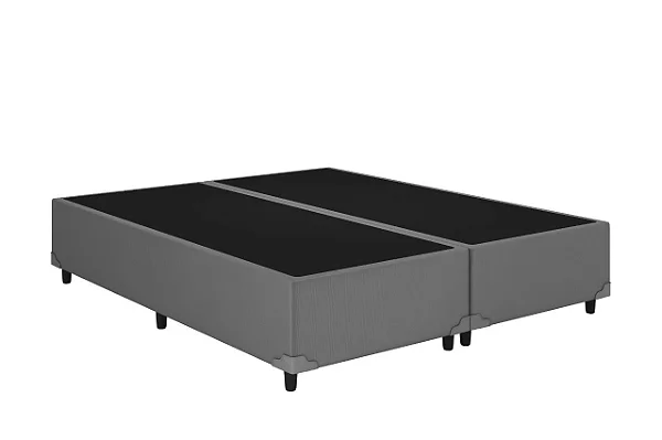 BASE CASAL BIPARTIDO PRATICA 069 x 1.88 CINZA - (ESPUMATIVA)