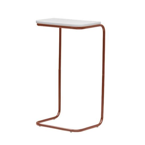 APOIO DE SOFA - OFF WHITE/BRONZE (LUKA DECOR)