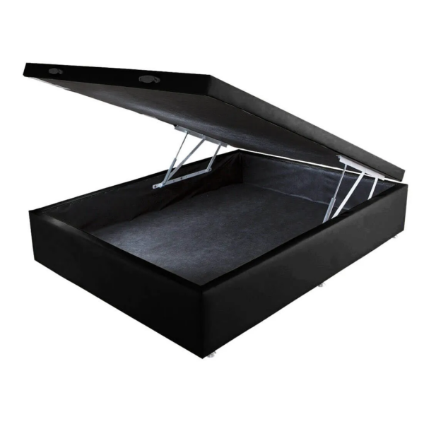 BAÚ CASAL 138 - CORINO PRETO (NOVO TEMPO)