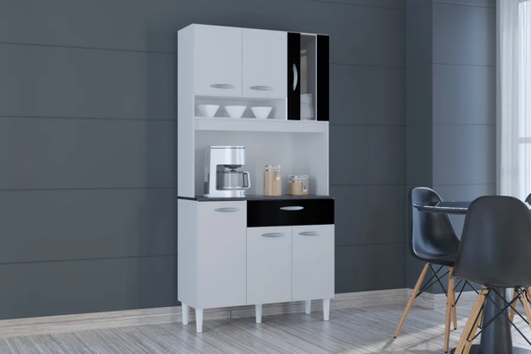 KIT CORAL 6 PTS - BRANCO/PRETO (POQUEMA)