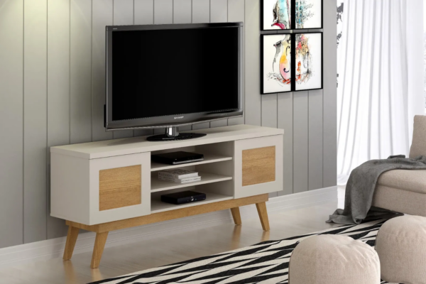 RACK DETROIT - OFF WHITE/CINAMOMO - VALDEMOVEIS