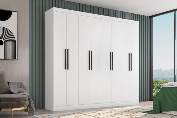 GUARDA ROUPA 1684 - BRANCO (ARAPLAC)