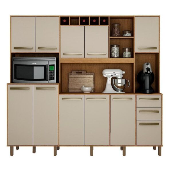 ARMÁRIO PETRA - CINAMOMO/OFF- (VALDEMOVEIS)