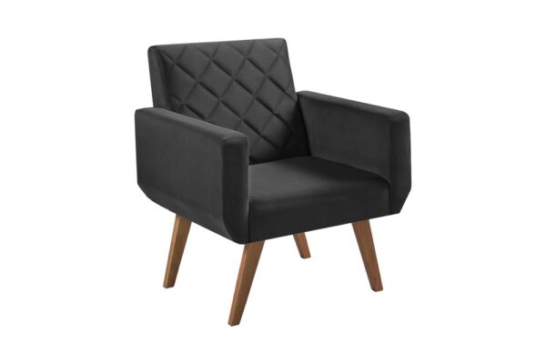 POLTRONA TAINA 1 LUG - PRETO (MOVELART) cod 324D