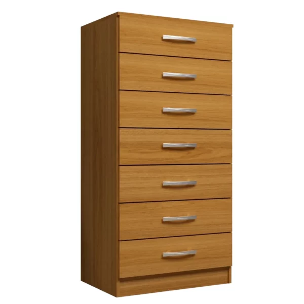 Cômoda 7gav - CINAMOMO - (Evidência Móveis)