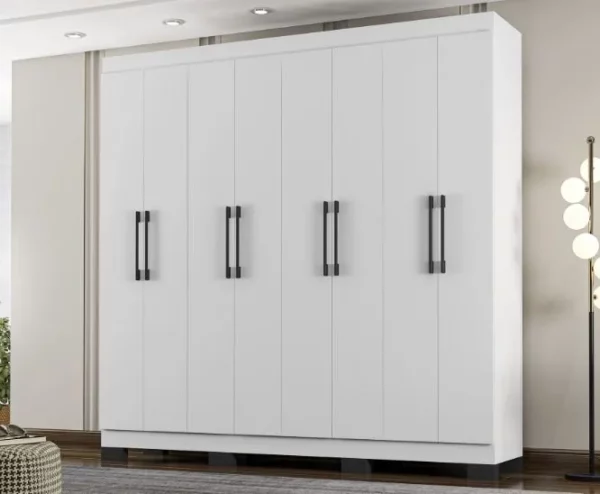 GUARDA ROUPA 2348 - BRANCO (ARAPLAC)
