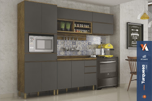 Armário de Cozinha Turqueza Valdemoveis