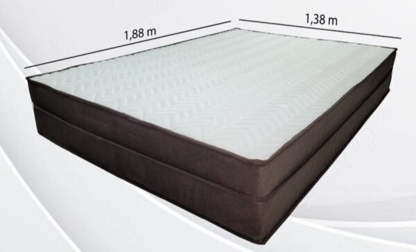 COLCHÃO MOLAS ENSACADAS CASAL 26cm