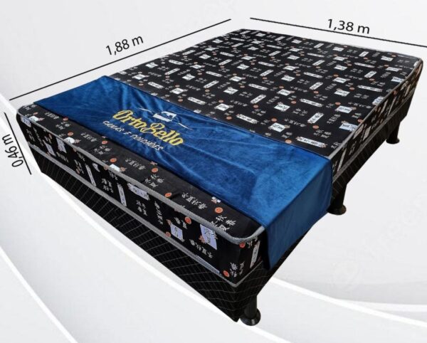 CAMA CONJUGADO CASAL BLACK D23